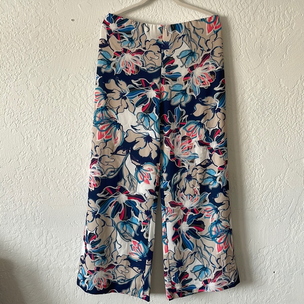 Sara Campbell Floral Pants in Size M
